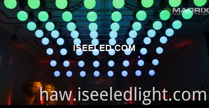 RGB LED Ball DMX512 Programmable